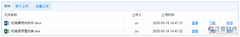 機械費登記附件