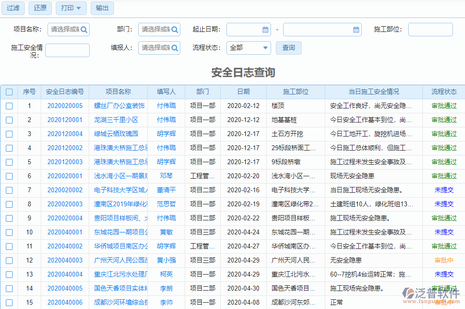 安全日志查詢(xún)