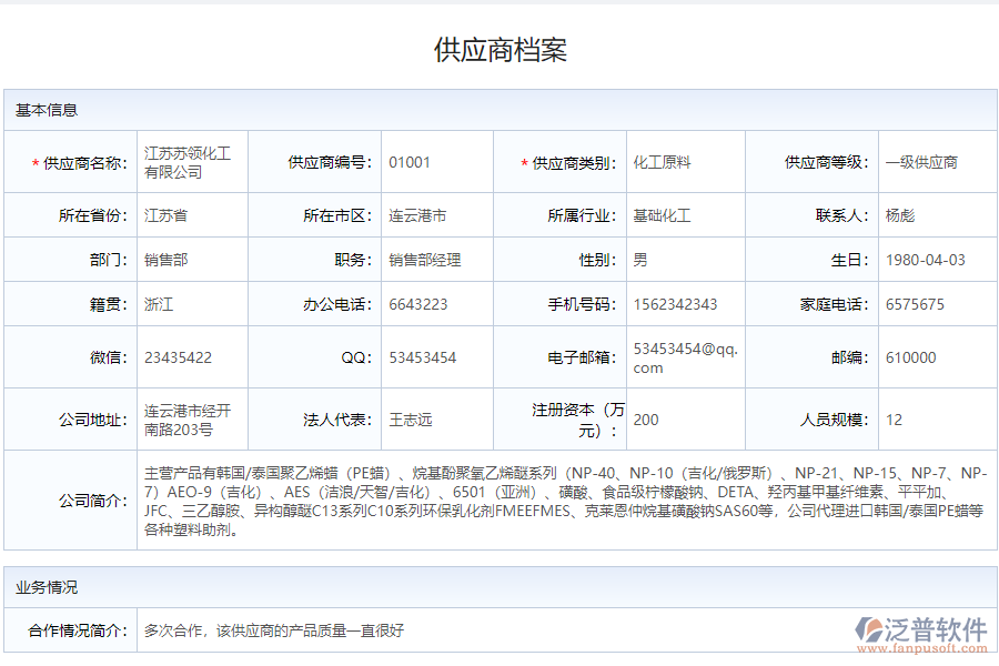 為什么需要化工行業(yè)供應商管理系統