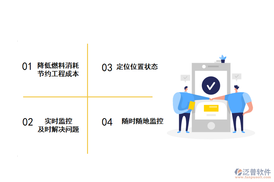 泛普工程機(jī)械耗油管理軟件的功能特點