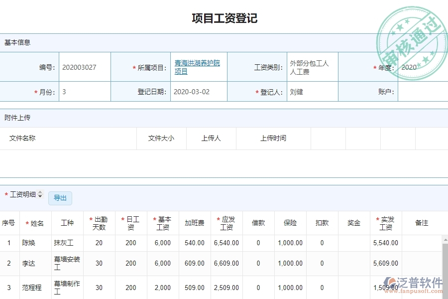 泛普電力工程企業(yè)項目管理中勞務(wù)人工費的價值