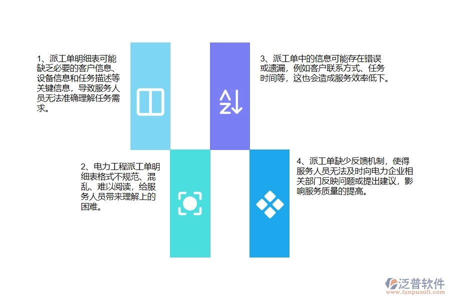 國內80%電力企業(yè)在售后派工單明細表中普遍存在的問題