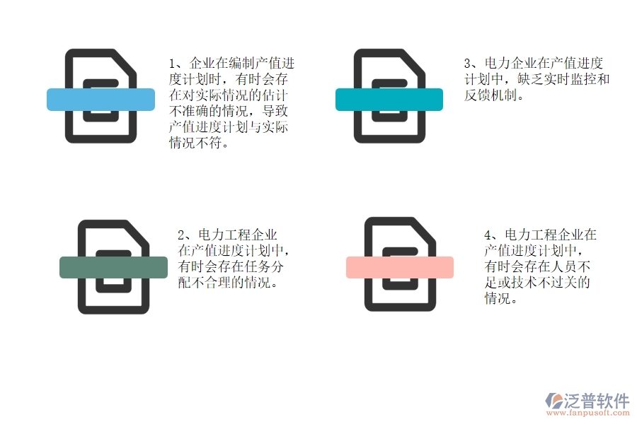 國內(nèi)80%電力企業(yè)在產(chǎn)值進度計劃中普遍存在的問題