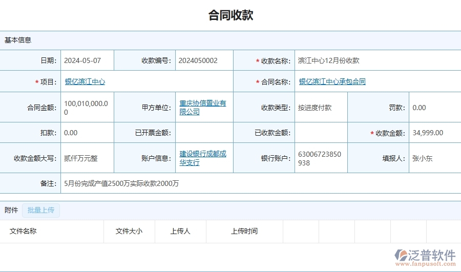 四、泛普軟件-幕墻工程企業(yè)項(xiàng)目利潤(rùn)表(按收付款取數(shù))的框架設(shè)計(jì)思路