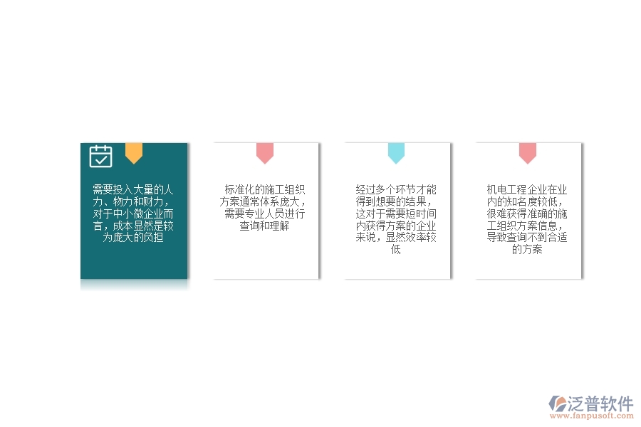 　一、中小微機(jī)電工程企業(yè)對(duì)施工組織方案查詢管理的苦惱