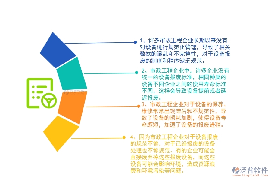 多數(shù)市政工程企業(yè)在設(shè)備報(bào)廢中存在的問題