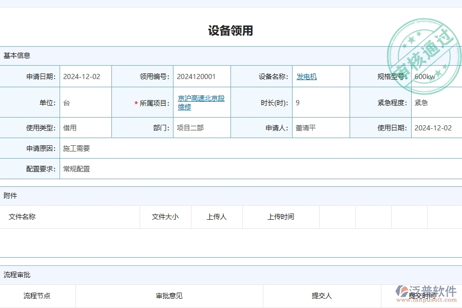 公路工程設(shè)備領(lǐng)用列表系統(tǒng)能為企業(yè)帶來(lái)什么價(jià)值