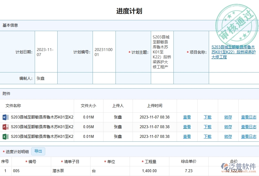 三、路橋工程企業(yè)使用泛普軟件-工程產(chǎn)值進(jìn)度計(jì)劃管理軟件的好處是什么