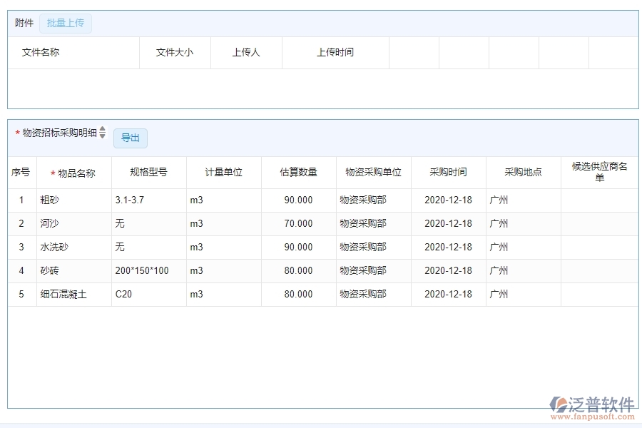 四、使用泛普軟件-公路工程大型物資招標(biāo)采購計(jì)劃明細(xì)查詢管理系統(tǒng)的優(yōu)勢