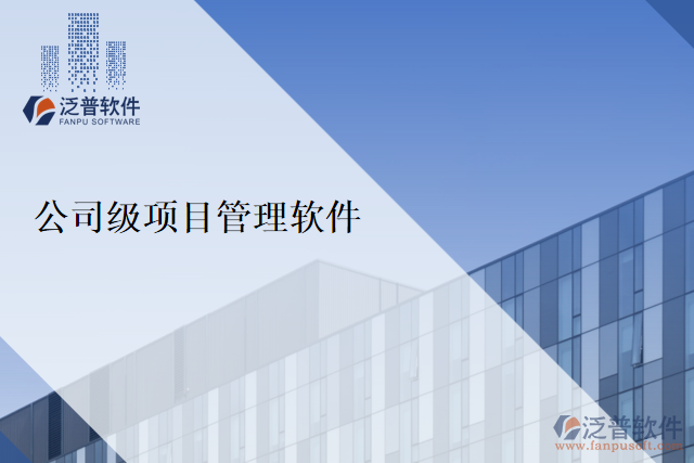 公司級(jí)項(xiàng)目管理軟件