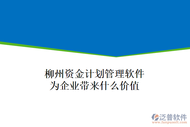 柳州資金計劃管理軟件能為企業(yè)帶來什么價值