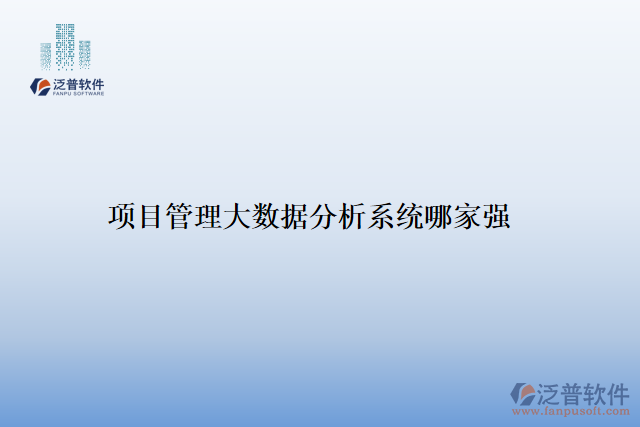 項目管理大數(shù)據(jù)分析系統(tǒng)哪家強