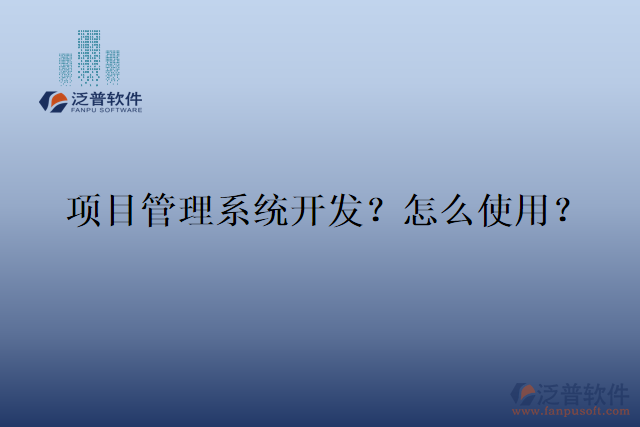 項目管理系統(tǒng)開發(fā)？怎么使用？