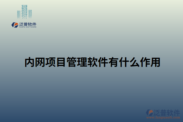 內網(wǎng)項目管理軟件有什么作用