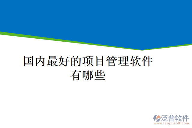 國(guó)內(nèi)最好的項(xiàng)目管理軟件有哪些