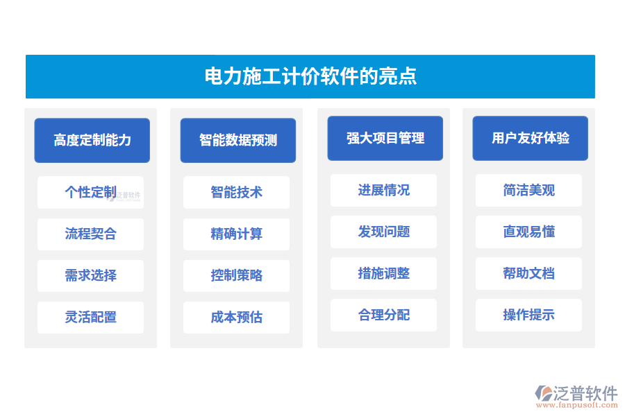 電力施工計(jì)價(jià)軟件的亮點(diǎn)