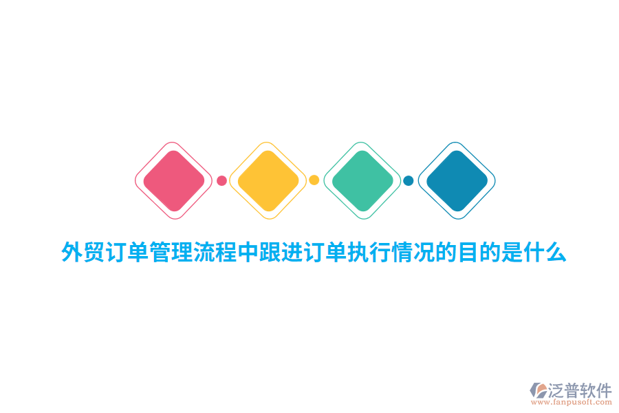 外貿(mào)訂單管理流程中跟進訂單執(zhí)行情況的目的是什么？