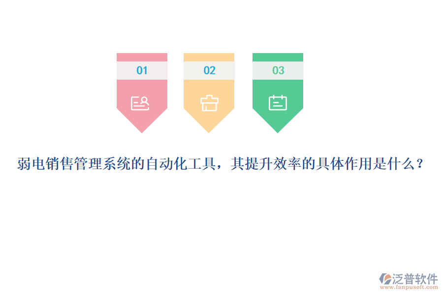 弱電銷售管理系統(tǒng)的自動(dòng)化工具，其提升效率的具體作用是什么？