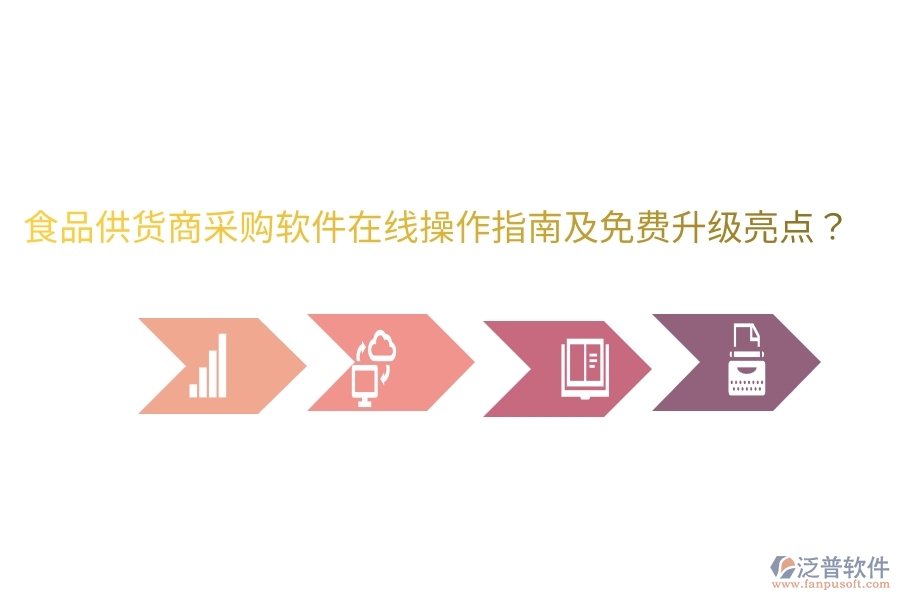 食品供貨商采購(gòu)軟件在線操作指南及免費(fèi)升級(jí)亮點(diǎn)？