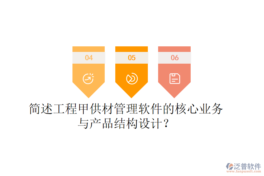 簡述工程甲供材管理軟件的核心業(yè)務與產品結構設計？