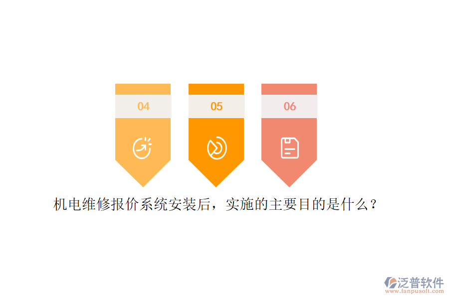 機(jī)電維修報(bào)價(jià)系統(tǒng)安裝后，實(shí)施的主要目的是什么？