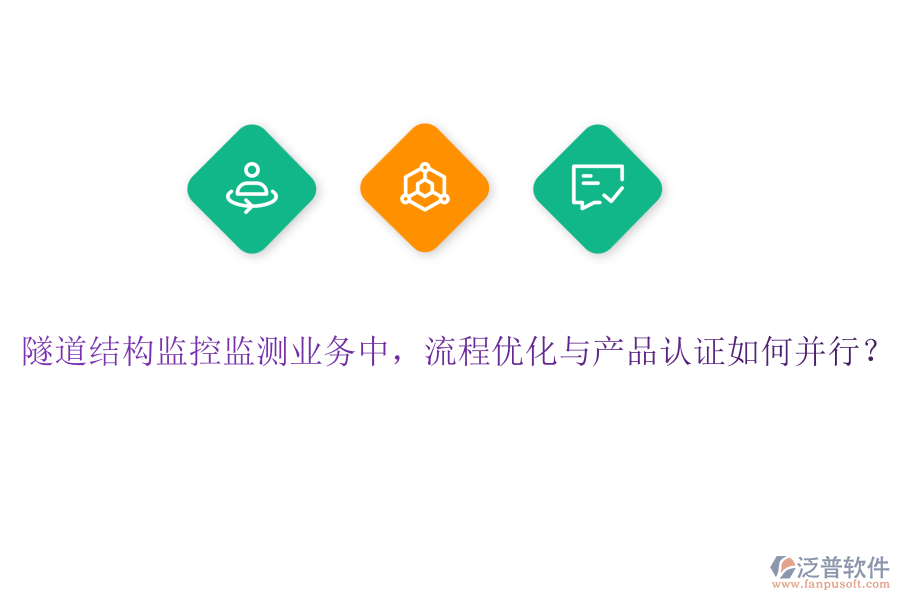 隧道結(jié)構監(jiān)控監(jiān)測業(yè)務中，流程優(yōu)化與產(chǎn)品認證如何并行？