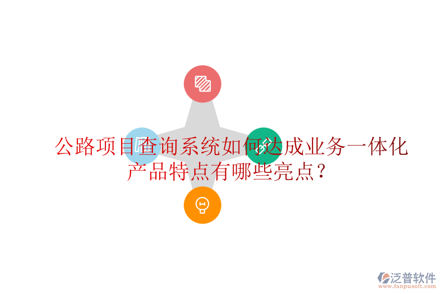 公路項(xiàng)目查詢系統(tǒng)如何達(dá)成業(yè)務(wù)一體化，產(chǎn)品特點(diǎn)有哪些亮點(diǎn)？