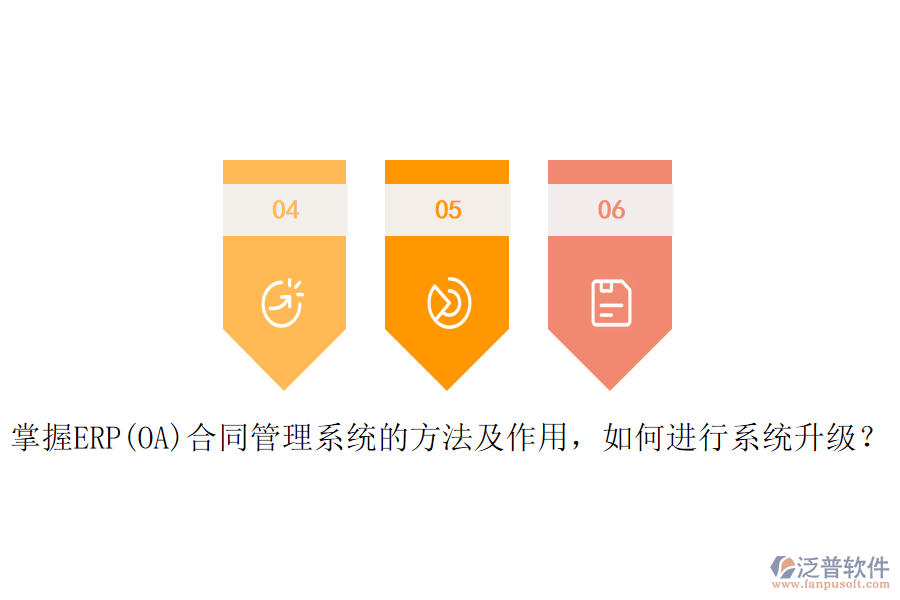 掌握ERP(OA)合同管理系統(tǒng)的方法及作用，如何進(jìn)行系統(tǒng)升級？