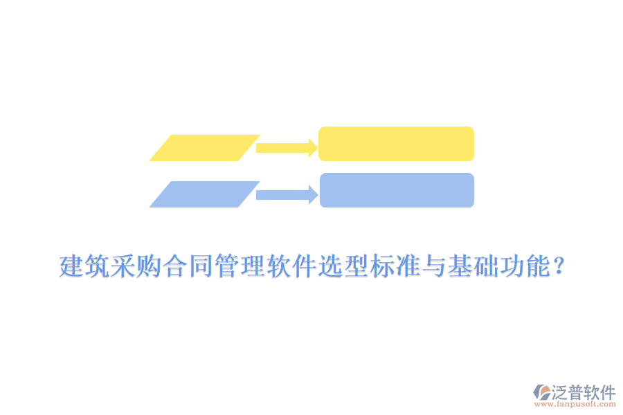 建筑采購合同管理軟件選型標準與基礎功能？