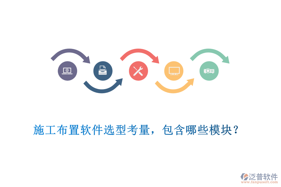 施工布置軟件選型考量，包含哪些模塊？
