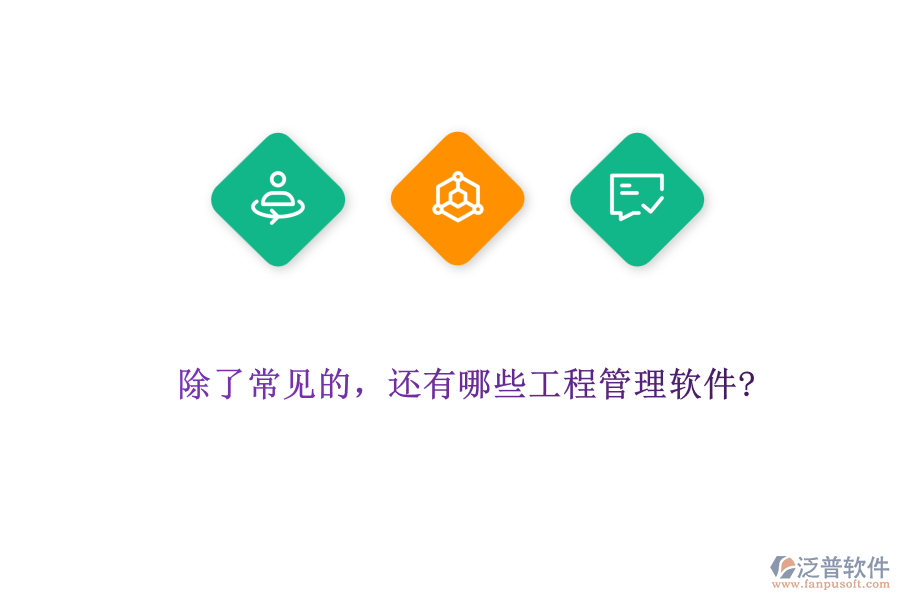 除了常見的，還有哪些工程管理軟件?