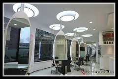 簡約時尚發(fā)廊裝修圖片