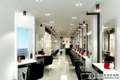 中小型理發(fā)店裝修效果圖