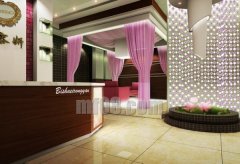高檔美容美發(fā)店浪漫裝修創(chuàng)意